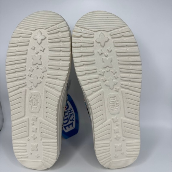 Hey Dude Wendy Mid Y Boho Crafted Light Grey Multi Youth Size 3 40984-0ES - Picture 8 of 8